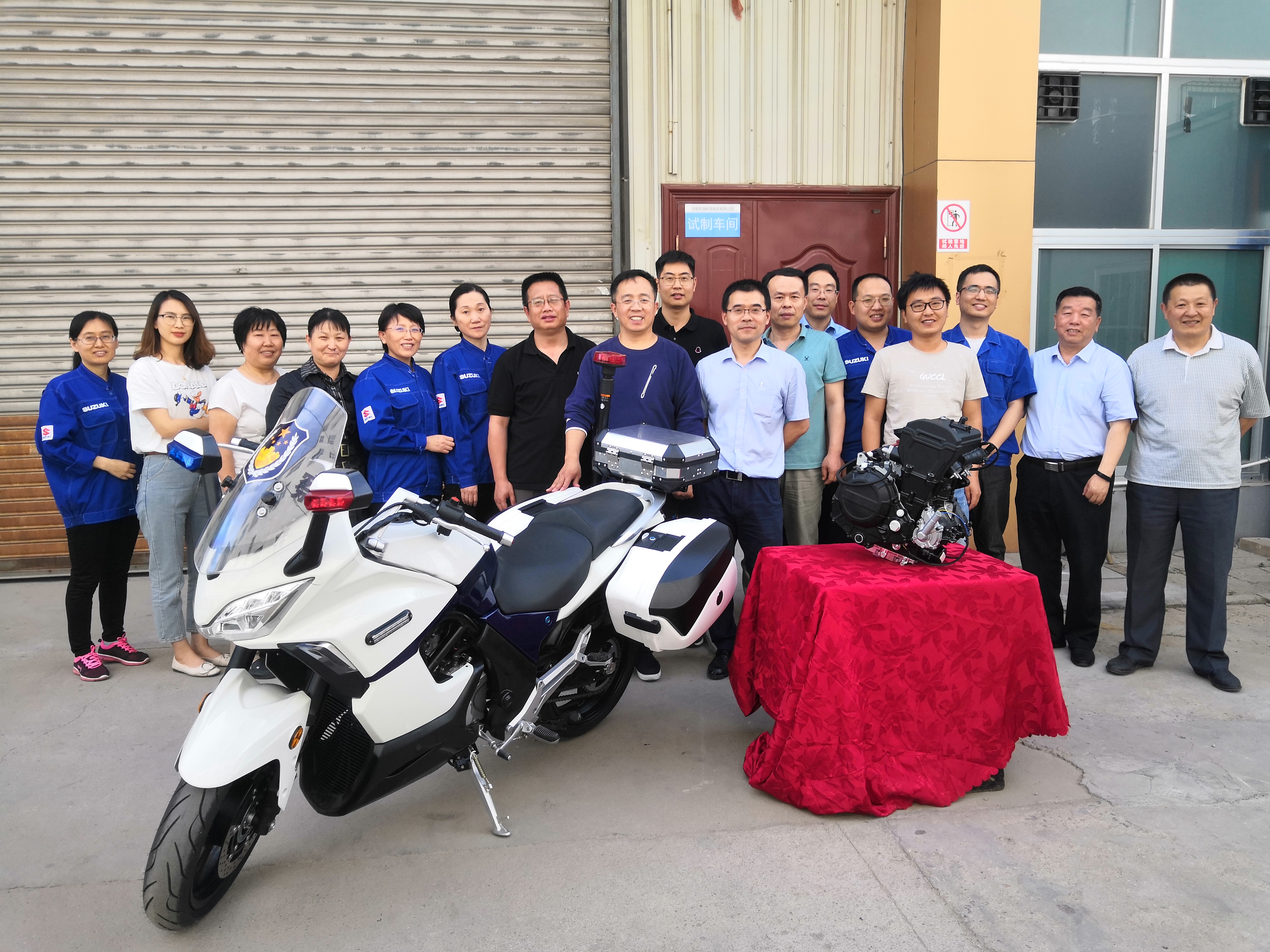 2018 GT320 and 750cc Engine production line off  