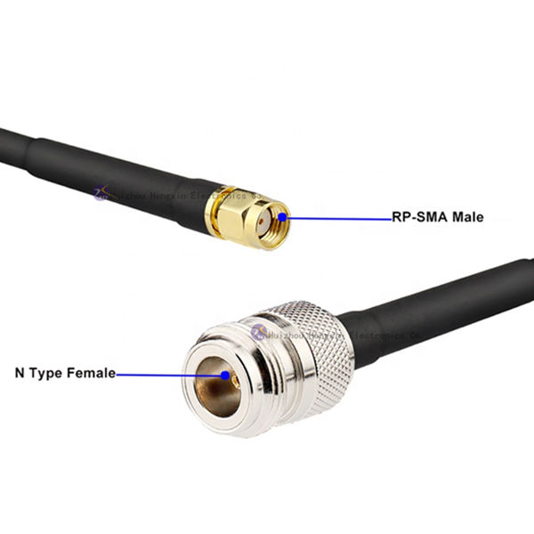 Atacado Conector N Tipo RG58 Cabo Coaxial Conector N para Conector RF SMA Painel RG213 para SMA Clamp Macho para Energia