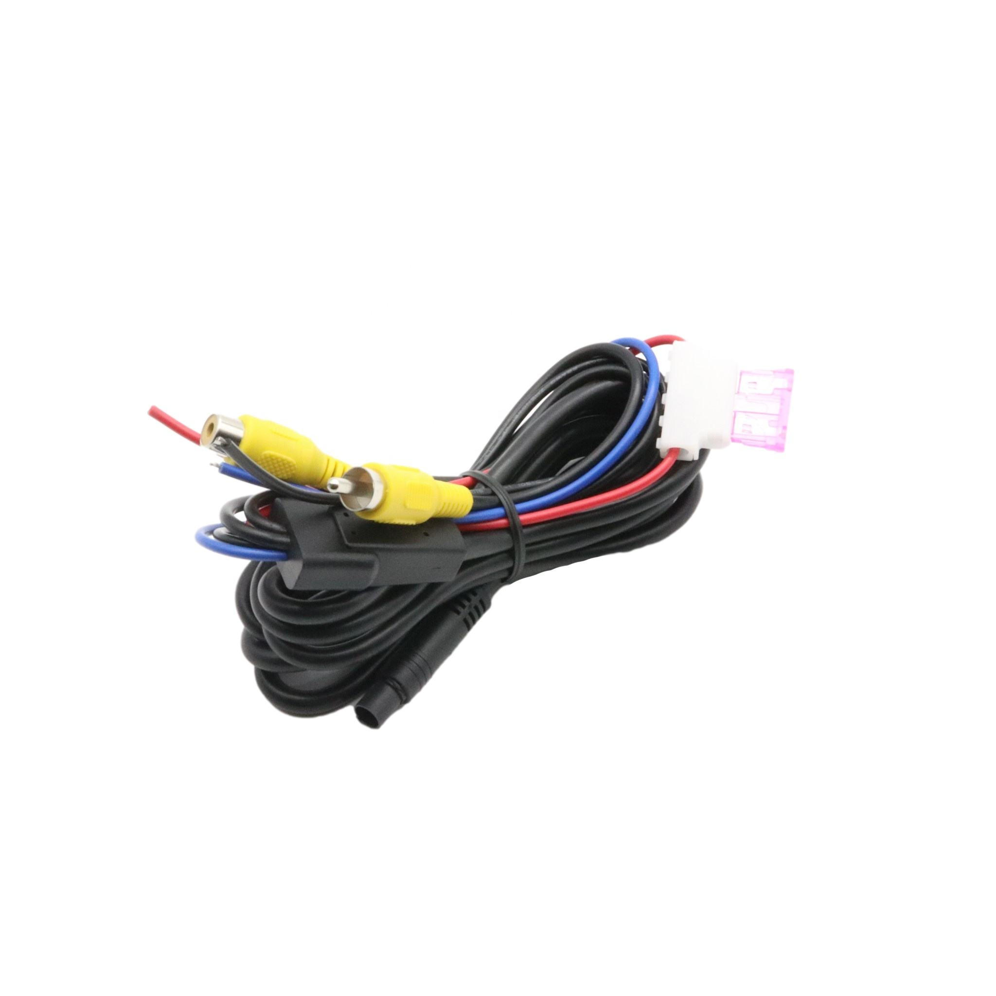5-pinowy kabel Mini Din do RCA do kamery cofania, kabel bezpieczeństwa kamery 5-pin Din, przedłużacz 5-pin Din do samochodowej kamery cofania