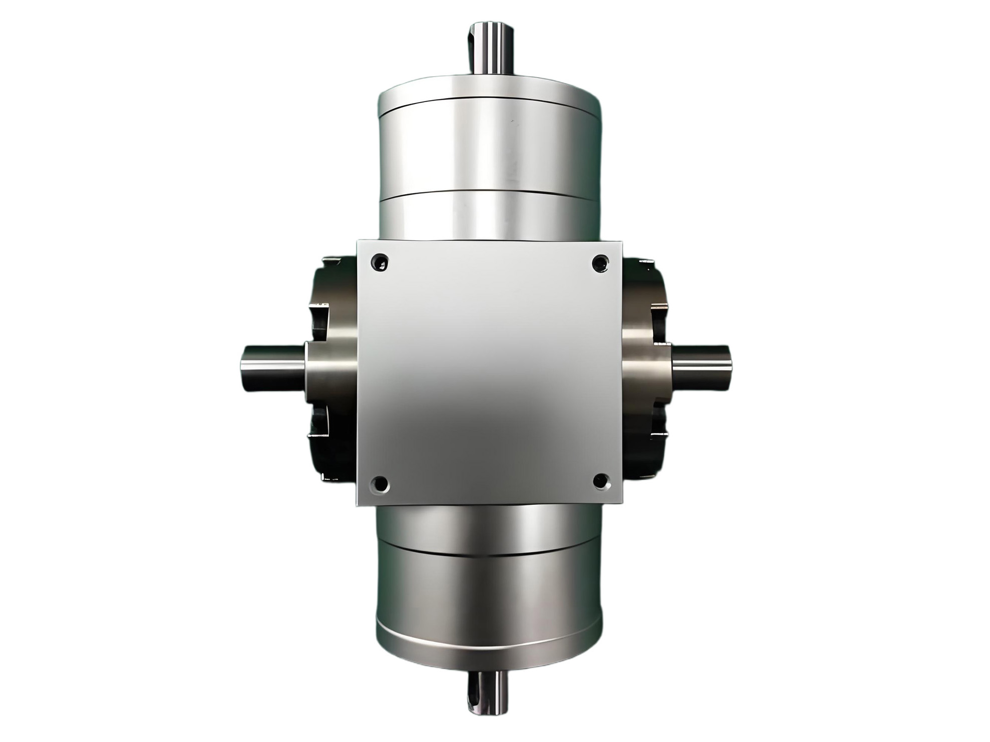 Caja de engranajes espirales de ángulo recto de 90° con entrada de eje