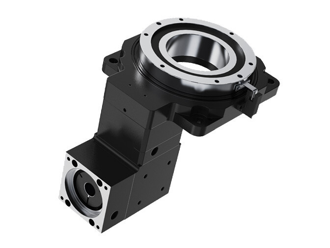 Mesa Rotativa Hueca de Engranajes Cónicos en Ángulo Recto