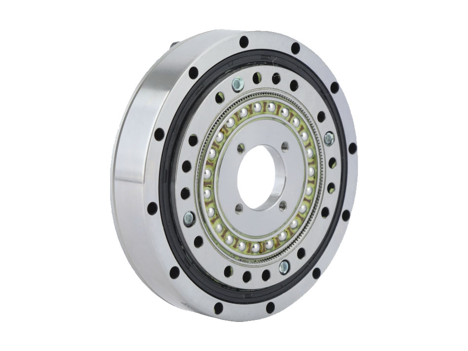 Caja de engranajes de onda de deformación con entrada y salida coaxial