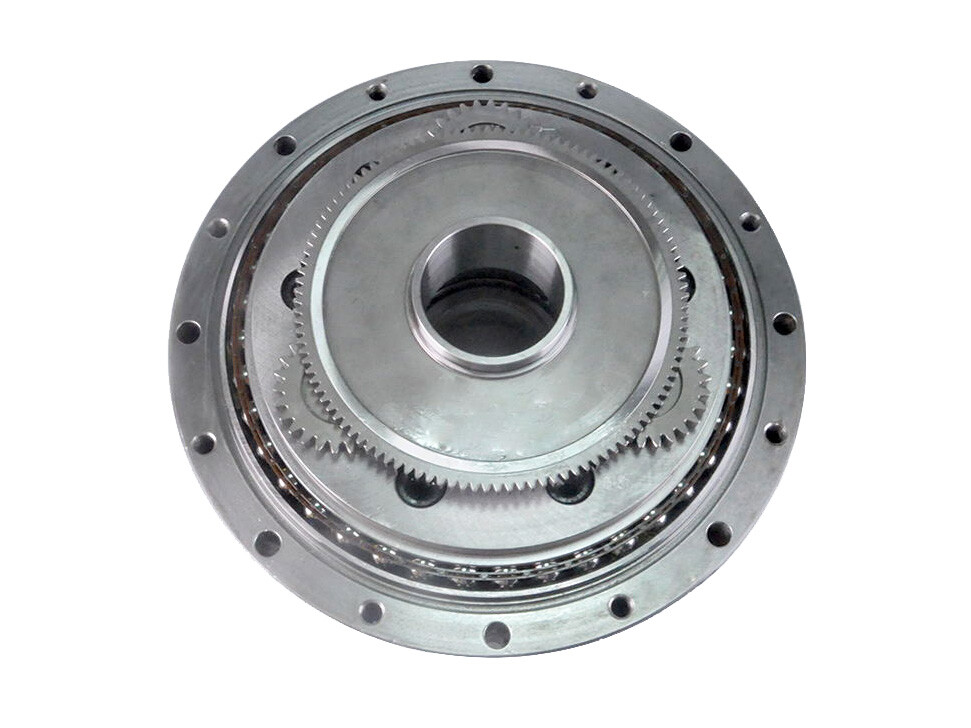 Eje de salida hueco de precisión mecánica Reductor RV para robótica industrial