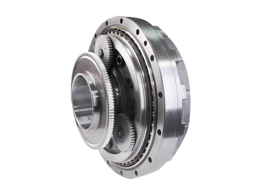 Eje de salida hueco de precisión mecánica Reductor RV para robótica industrial