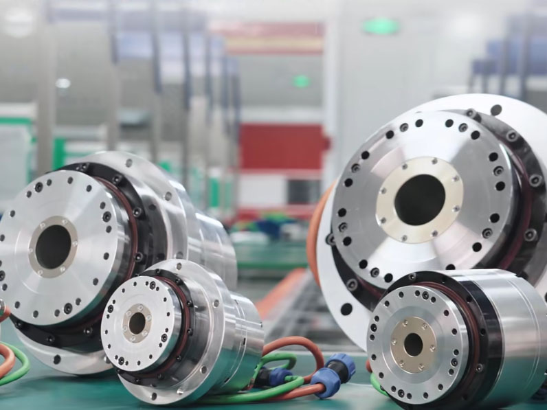 Serie HATF Actuador Rotatorio Armónico de Brida Hueca Grande