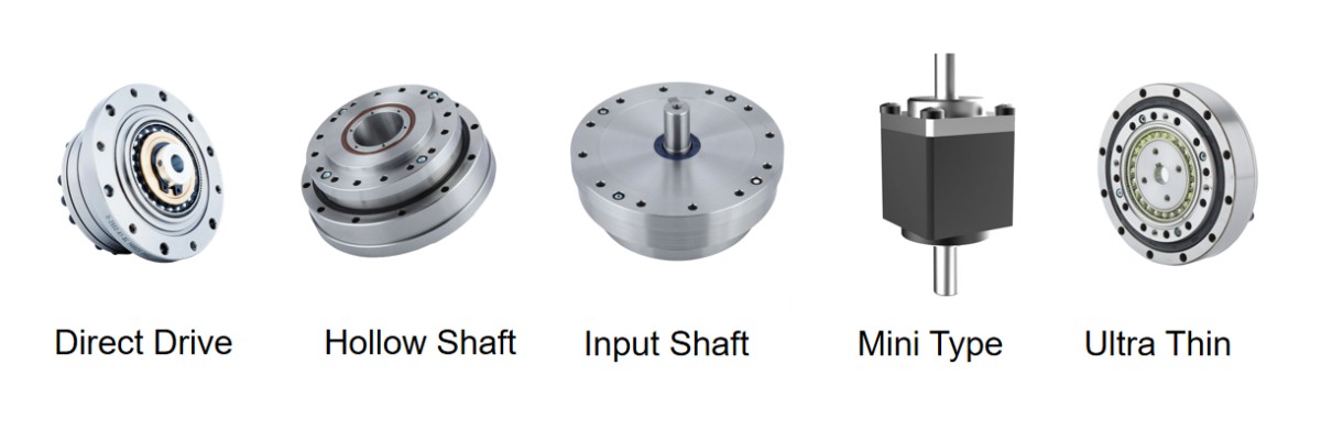 harmonic drive gearbox types