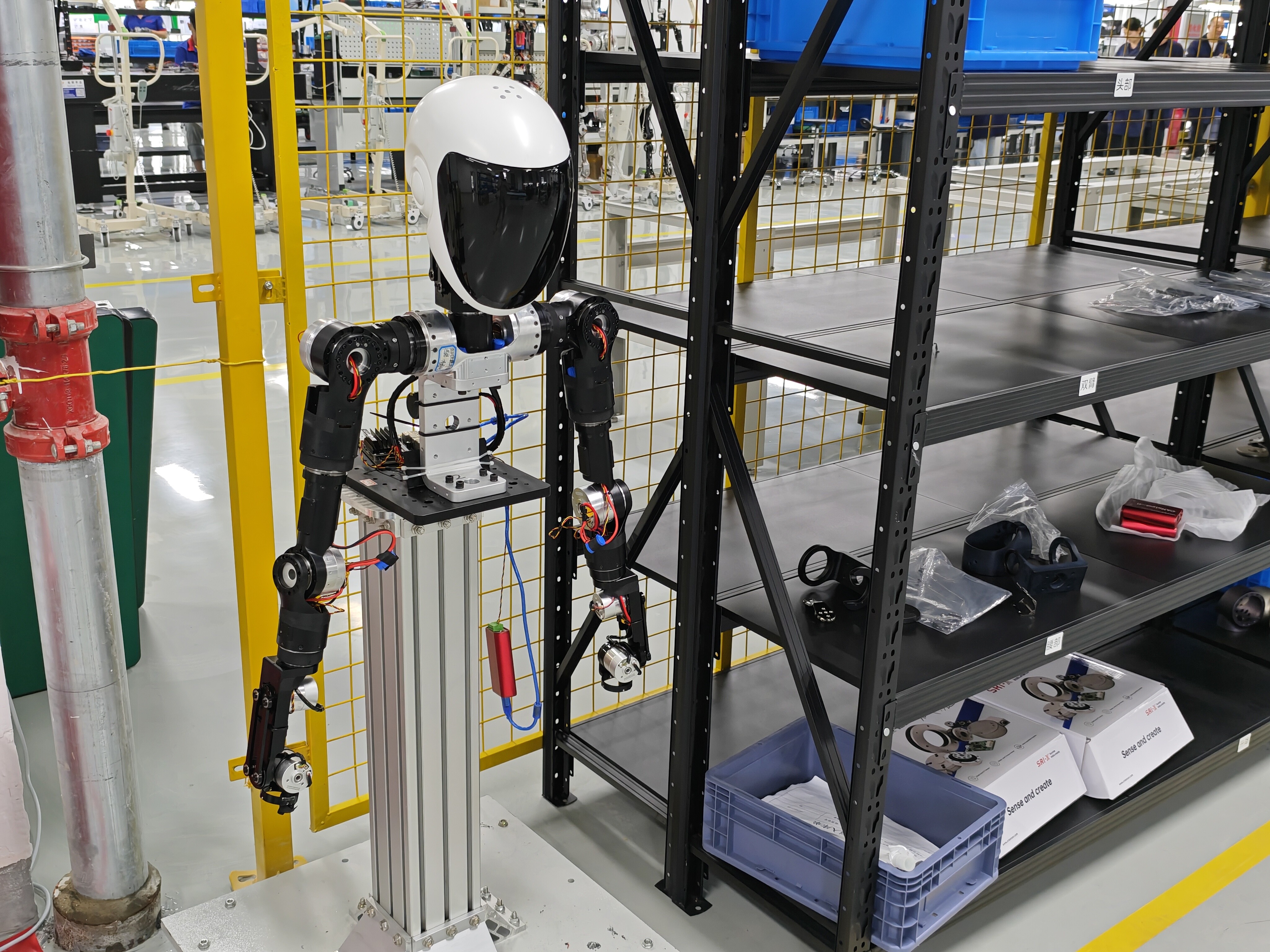 Cuello de robot humanoide