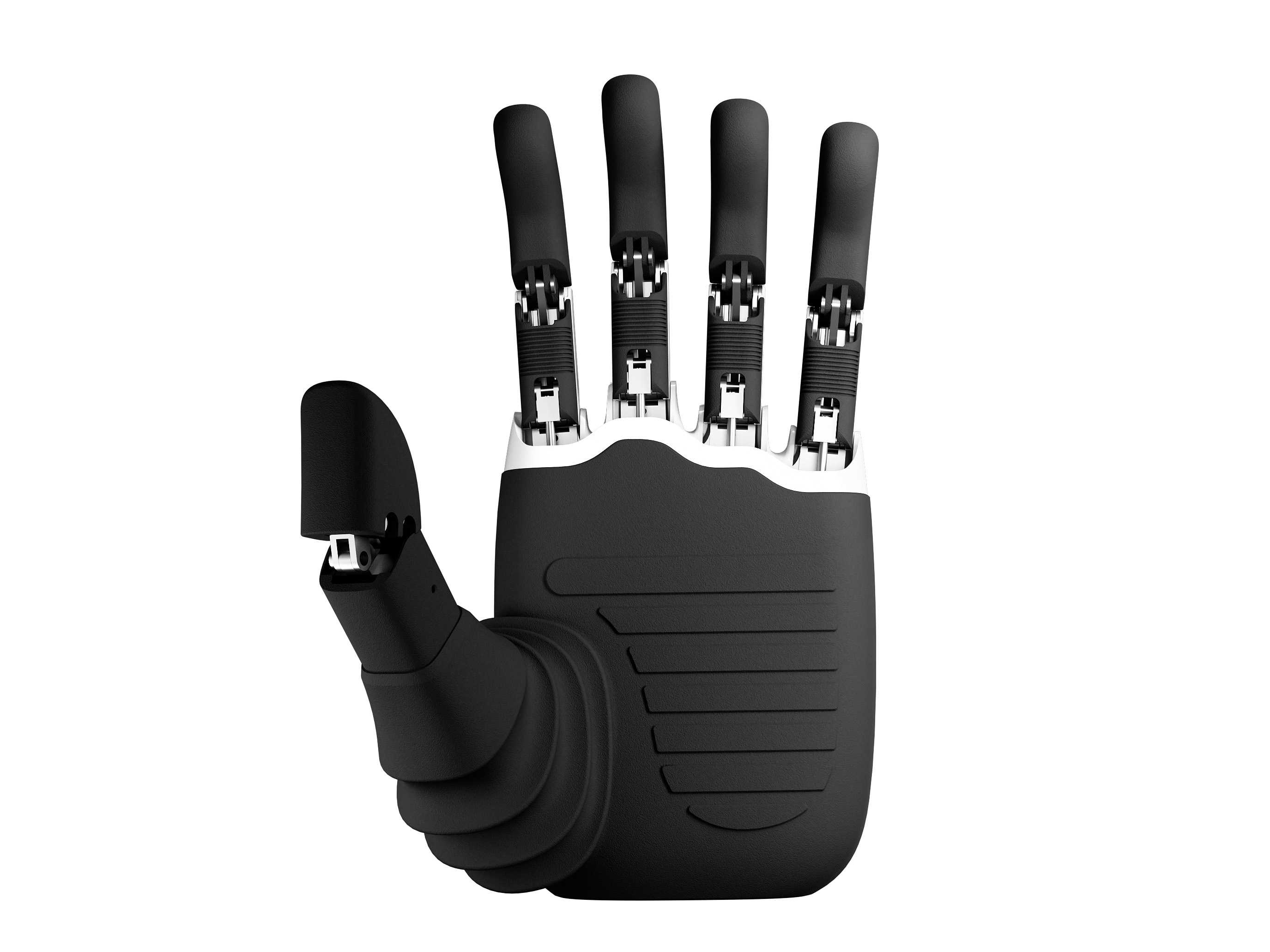 Mano Biónica Diestra de Alta Precisión Compacta con Fuerza de Agarre Elevada