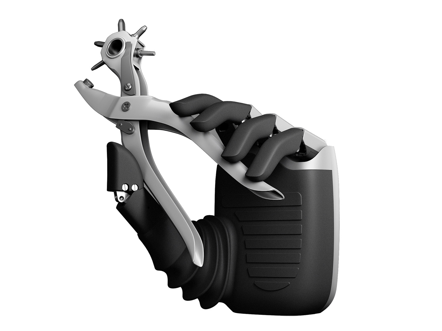 Mano Biónica Diestra de Alta Precisión Compacta con Fuerza de Agarre Elevada