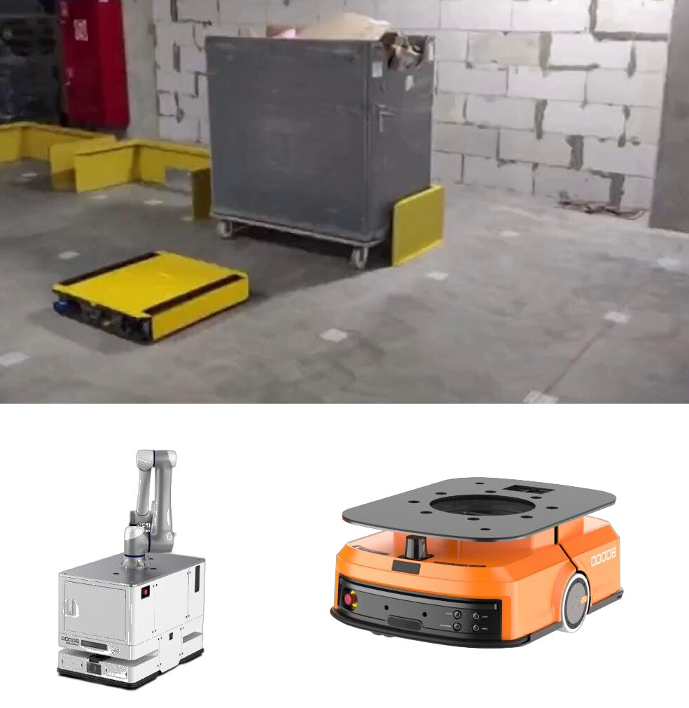 Motor de rueda CC para robot caminante