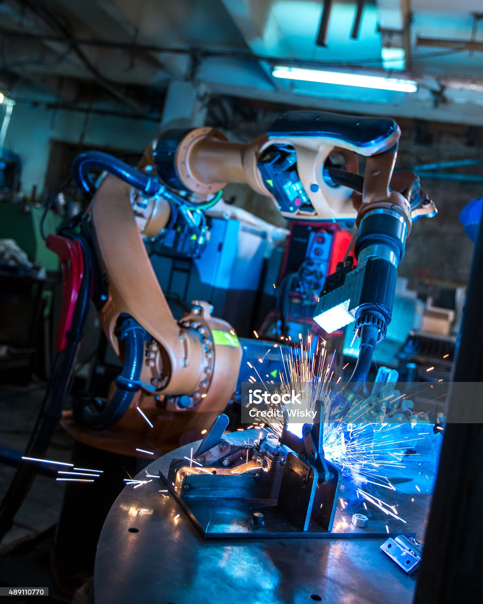 Robot con caja de engranajes RV