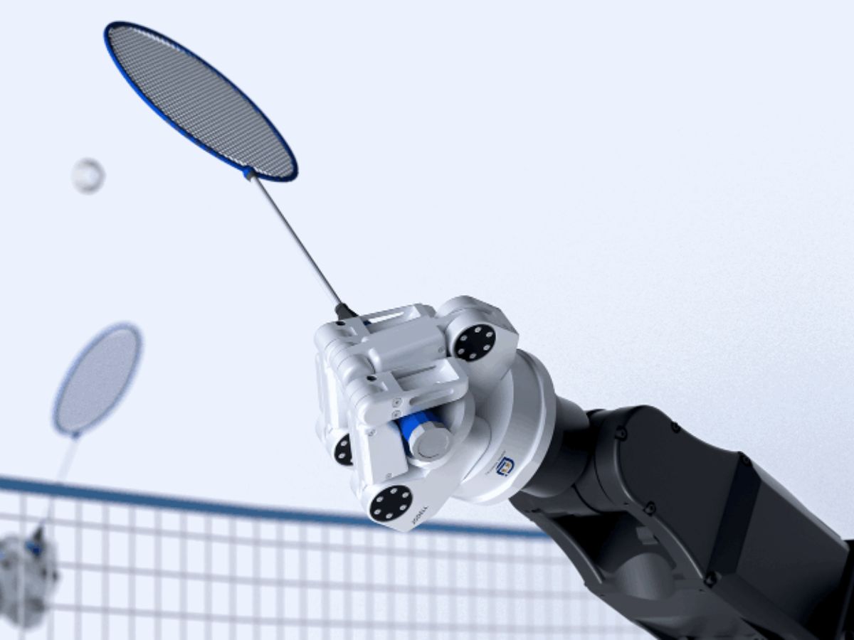 brazo robótico con pinza eléctrica