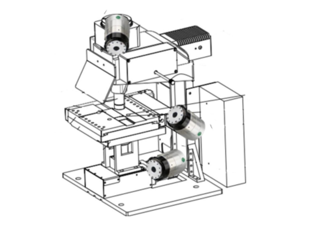 Actuador armónico para escáner de diapositivas automático