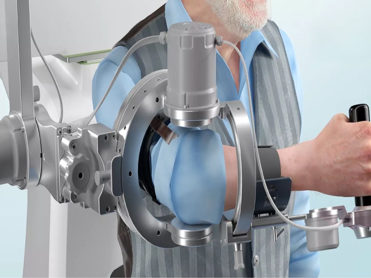 Actuador de accionamiento armónico para robot de rehabilitación de extremidades superiores