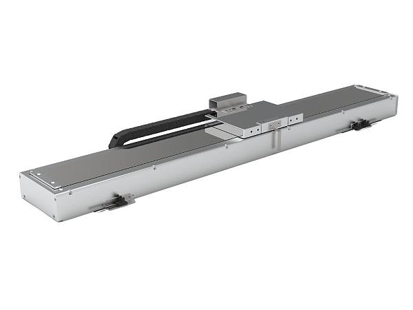 Accionador de motor lineal de accionamiento directo totalmente cerrado para dispositivos con altos estándares de higiene