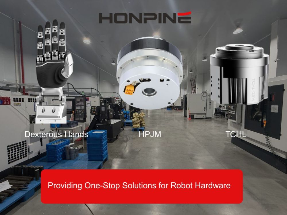 La nueva fábrica de HONPINE: Construyendo el futuro de actuadores de articulación robótica y manos diestras
