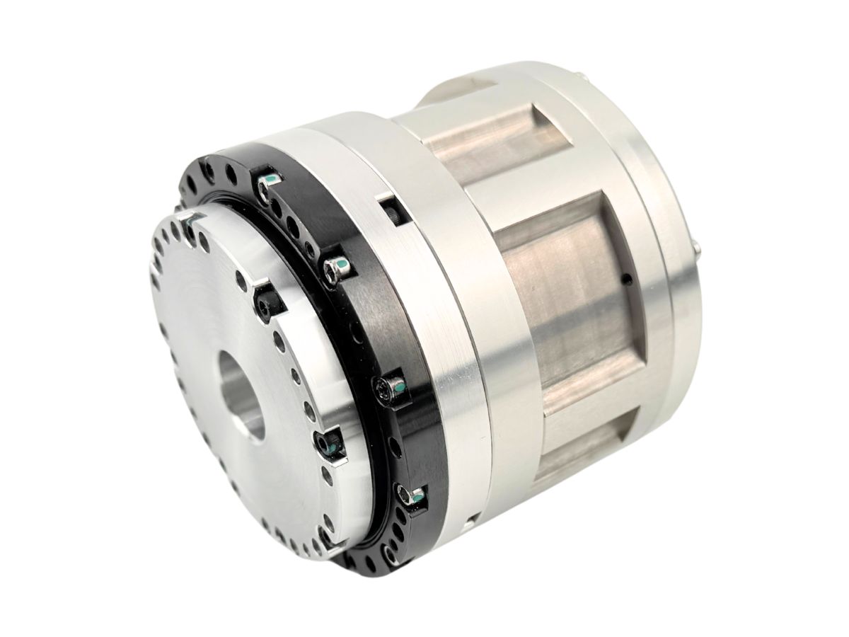Motor armónico robótico con encoders de alta precisión y STO 