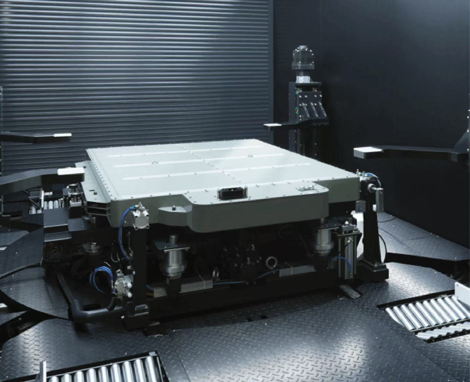 actuador de transmisión armónica para la automatización de estaciones de intercambio de baterías para VE