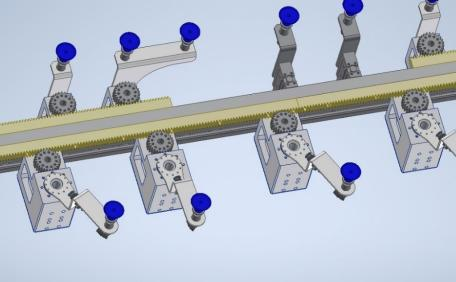 motor de engranaje armónico para sistema de clasificación automatizado