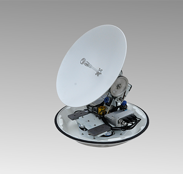 Accionamiento armónico para antena de comunicación por satélite