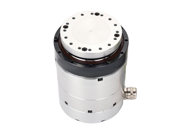Actuador rotativo de precisión con motor de par sin bastidor, codificador de precisión y transmisión armónica