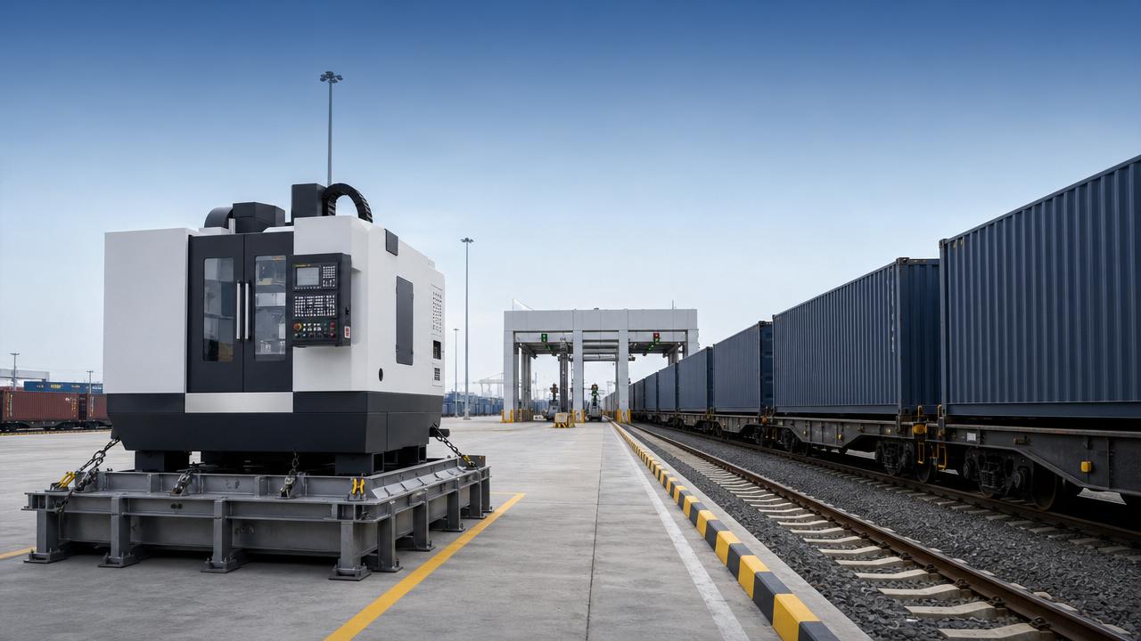 El despacho ferroviario de Khorgos reduce el tiempo para maquinaria