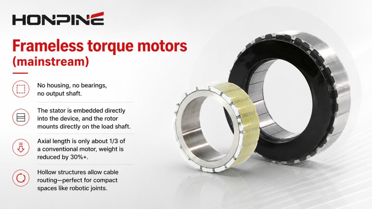 frameless torque motor