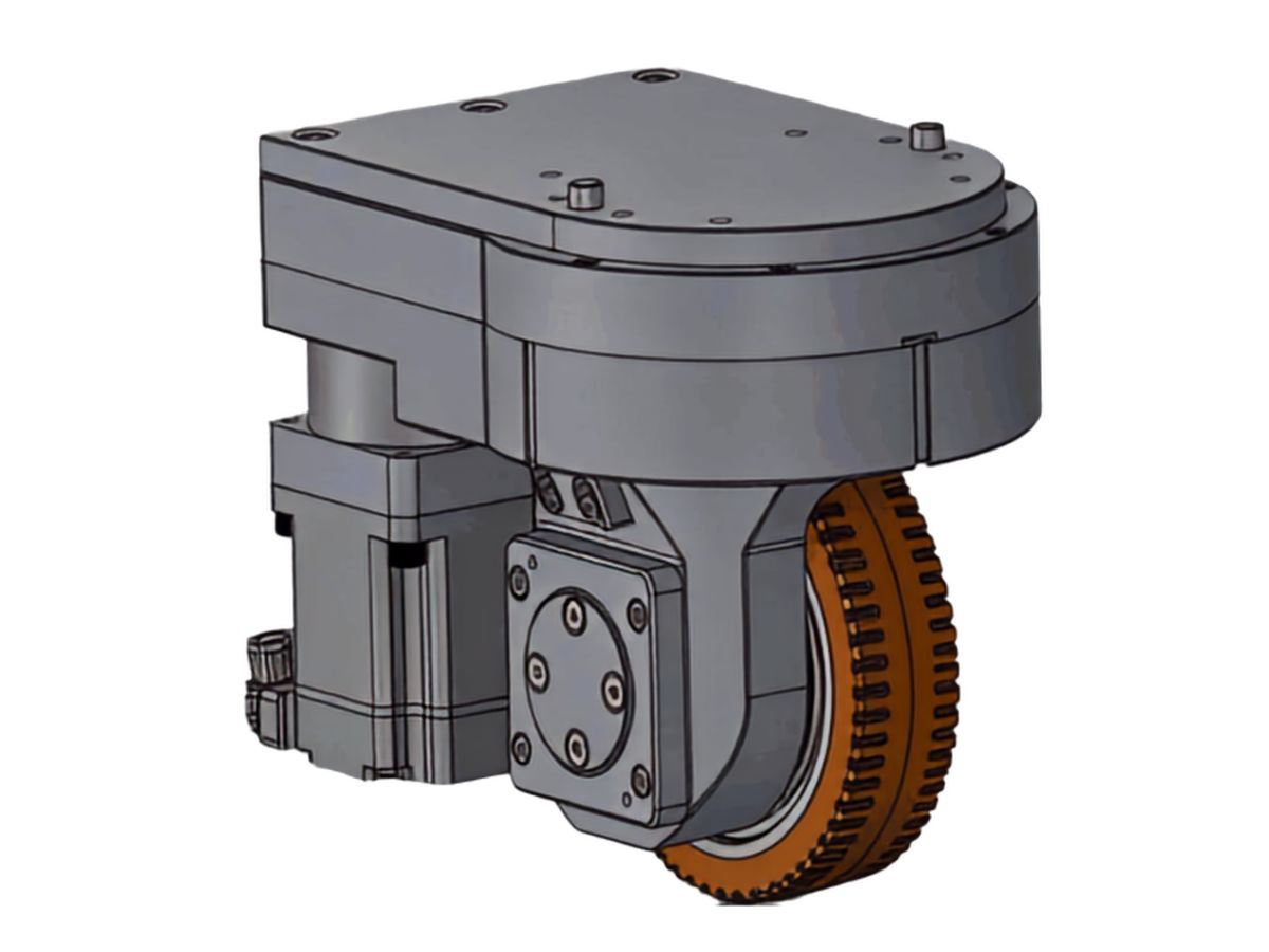 Motor de rueda direccional omnidireccional para robots móviles inteligentes