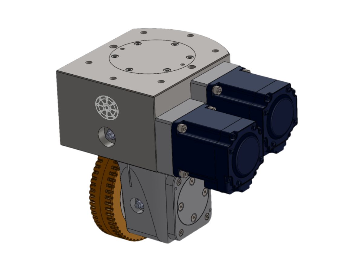 Motor de rueda direccional omnidireccional para robots móviles inteligentes