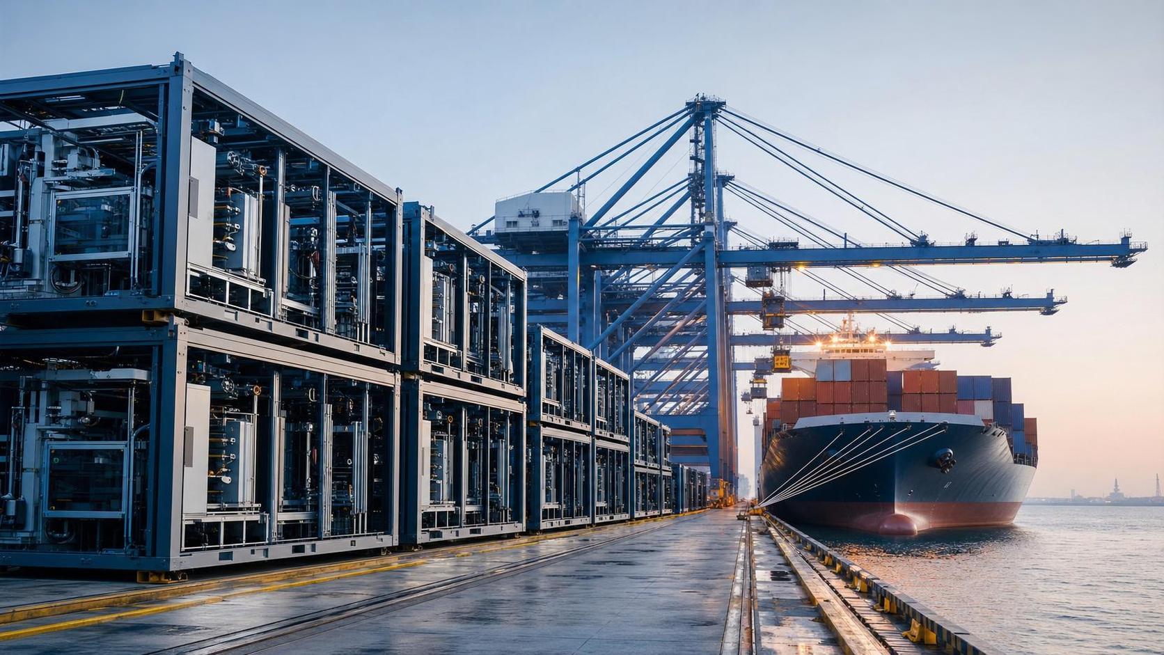 MSC abre el servicio Nansha-Europe Jade para carga de automatización