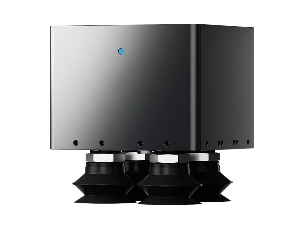 Actuador eléctrico de vacío de la serie EVS para paletizado en automatización industrial