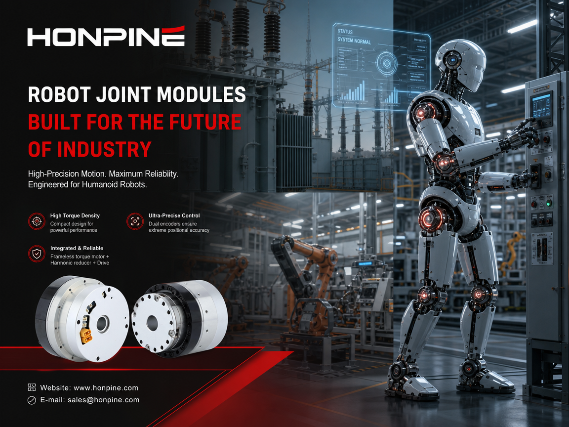 Los robots humanoides entran en subestaciones y fabricación: por qué la fiabilidad del módulo de articulación robótica se está convirtiendo en la base del despliegue industrial