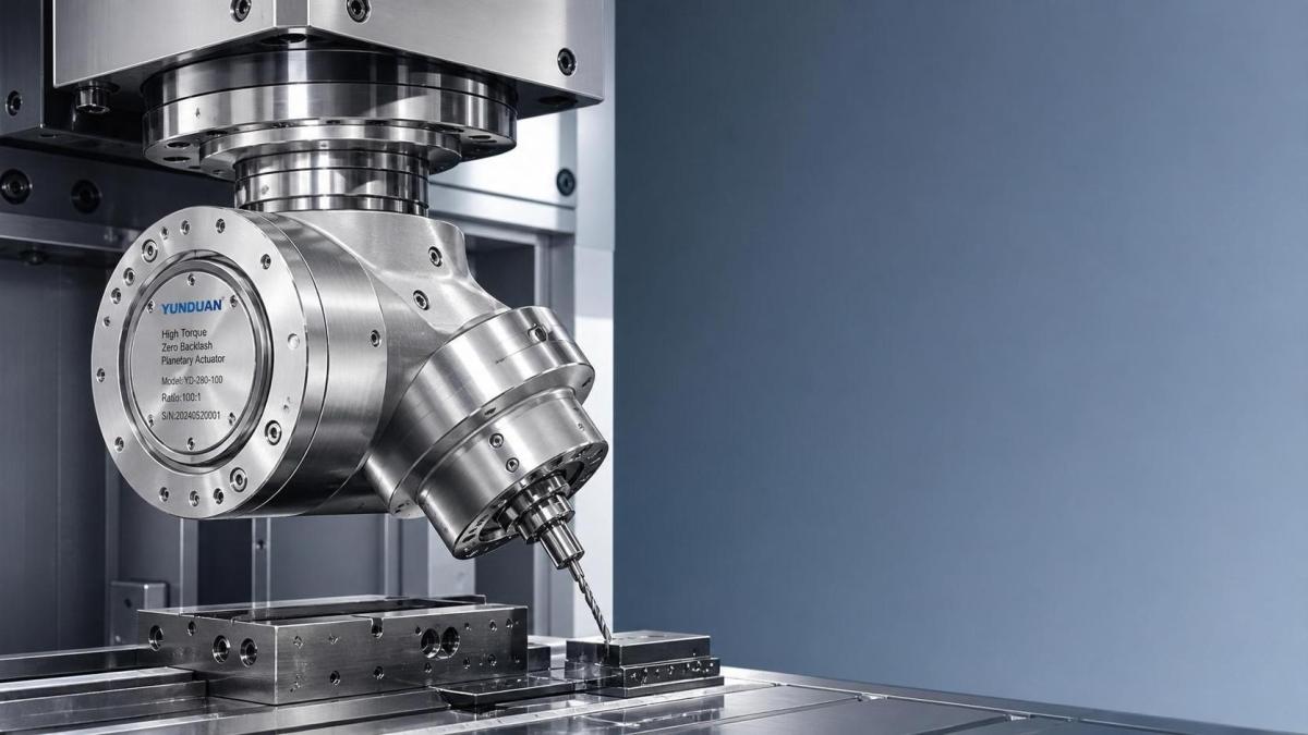 High Torque Zero-Backlash Planetary Rotary Actuator for Drilling Equipment