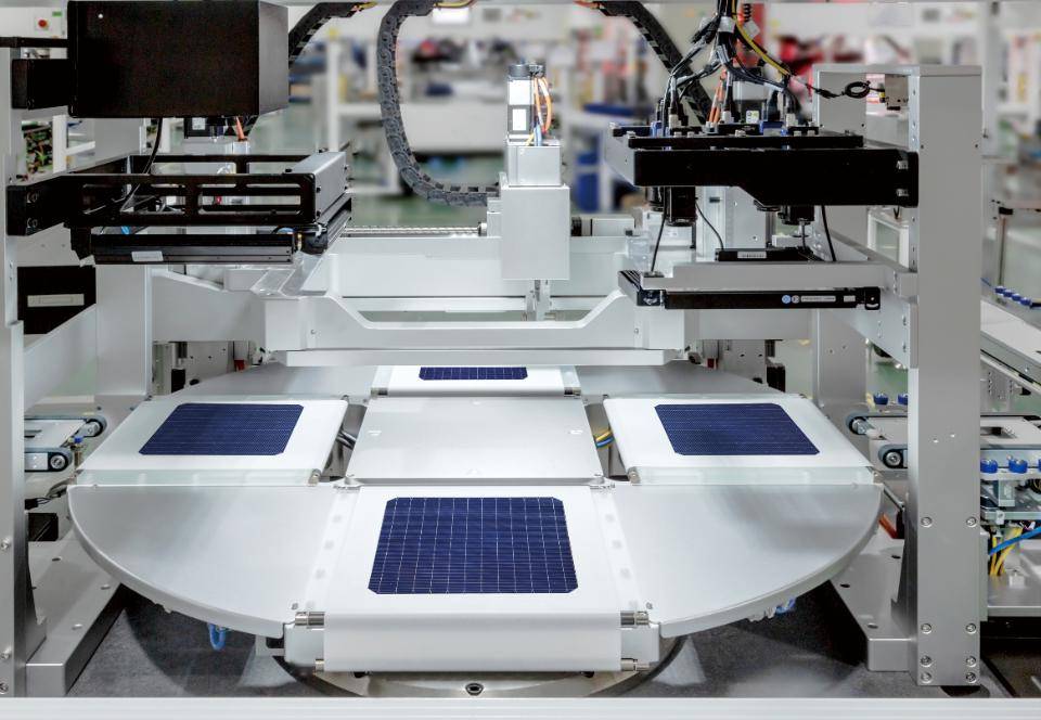 Módulo de motor lineal utilizado en máquinas de serigrafía para células solares