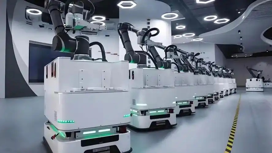 Motor de buje de rueda para robots móviles autónomos AMR