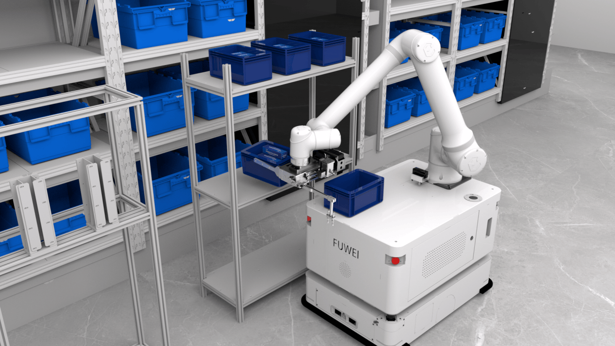 Motor de buje de rueda para robots de logística hospitalaria
