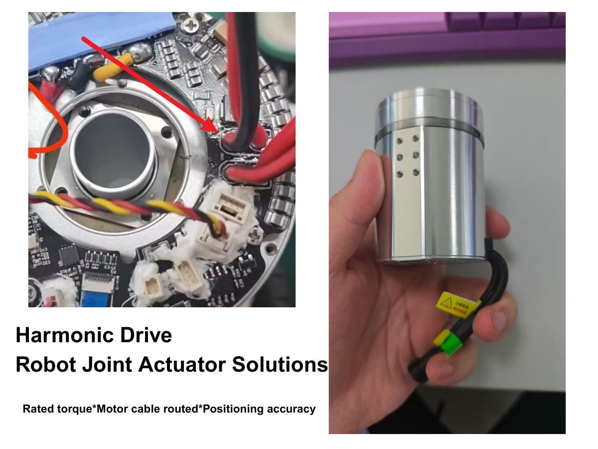 ¿Cómo ofrece HONPINE soluciones de actuadores de articulación robótica compactos y de alto par con reductor armónico?