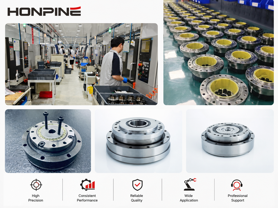 ¿Cómo fabrica HONPINE reductores armónicos de precisión?: tecnología, calidad y desafíos de fabricación