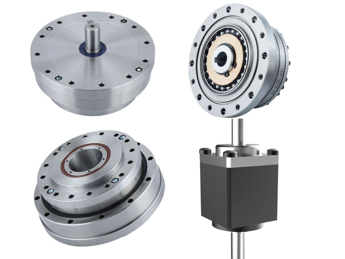 reductor armónico de alta precisión para brazo robótico industrial