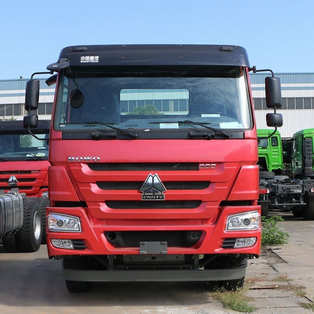 HOWO 380HP 6x4 Tractor Truck front view showing modern cabin and heavy-duty design