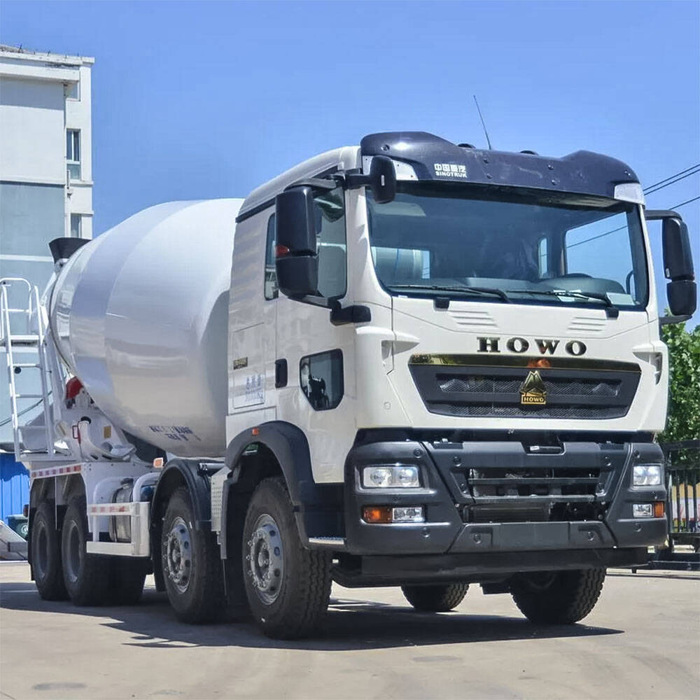 HOWO TX 340HP 8×4 Heavy Duty Concrete Mixer Truck