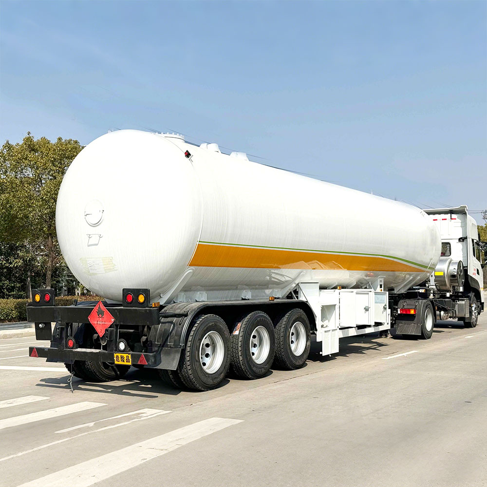 3 Axle LPG Tanker Semi Trailer