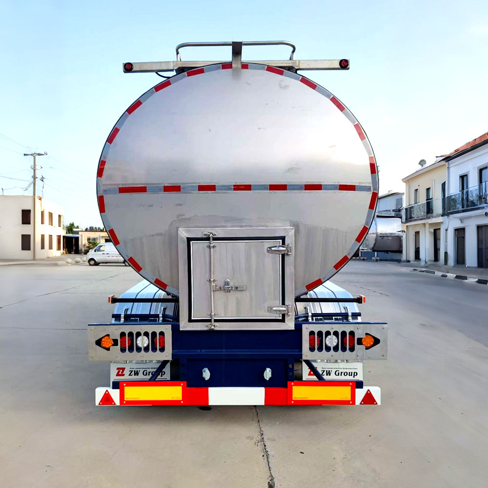 3 Axle Stainless Steel Milk Tanker