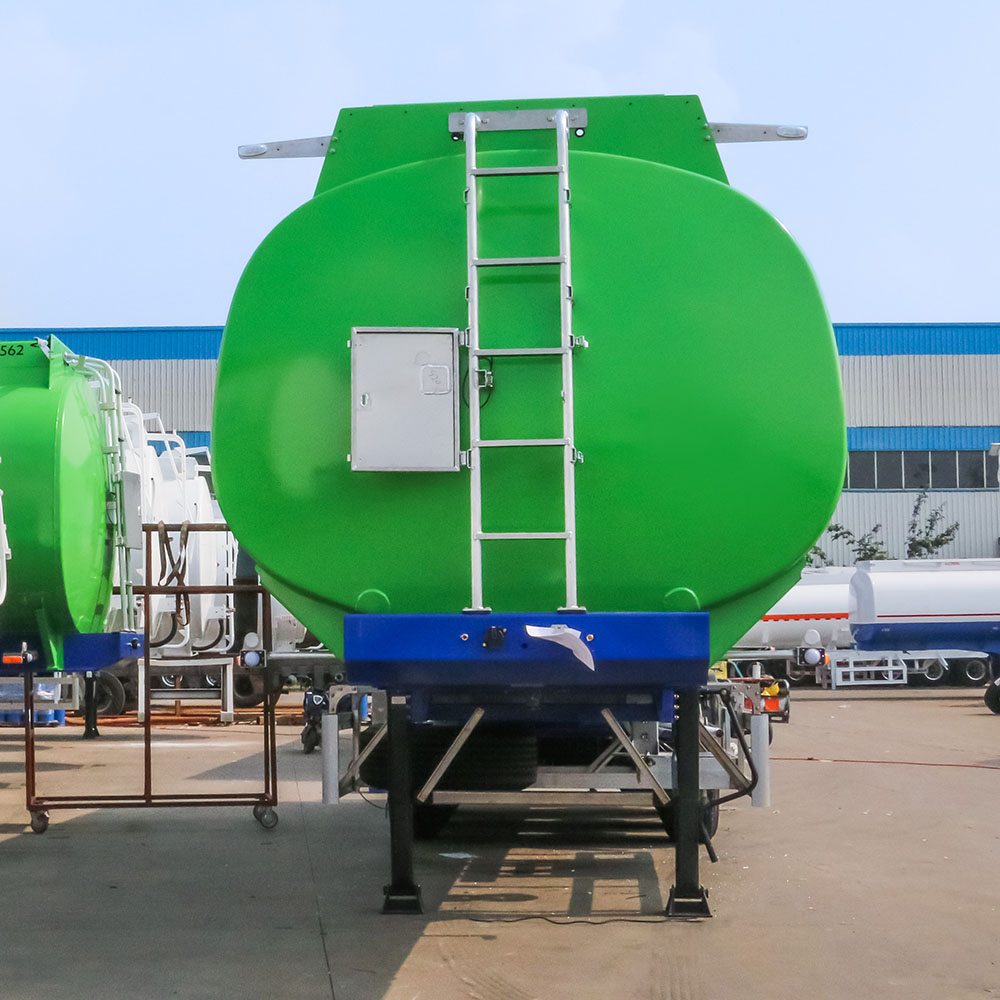  ZW Group 3 Axle Aluminum Fuel Tanker Trailer