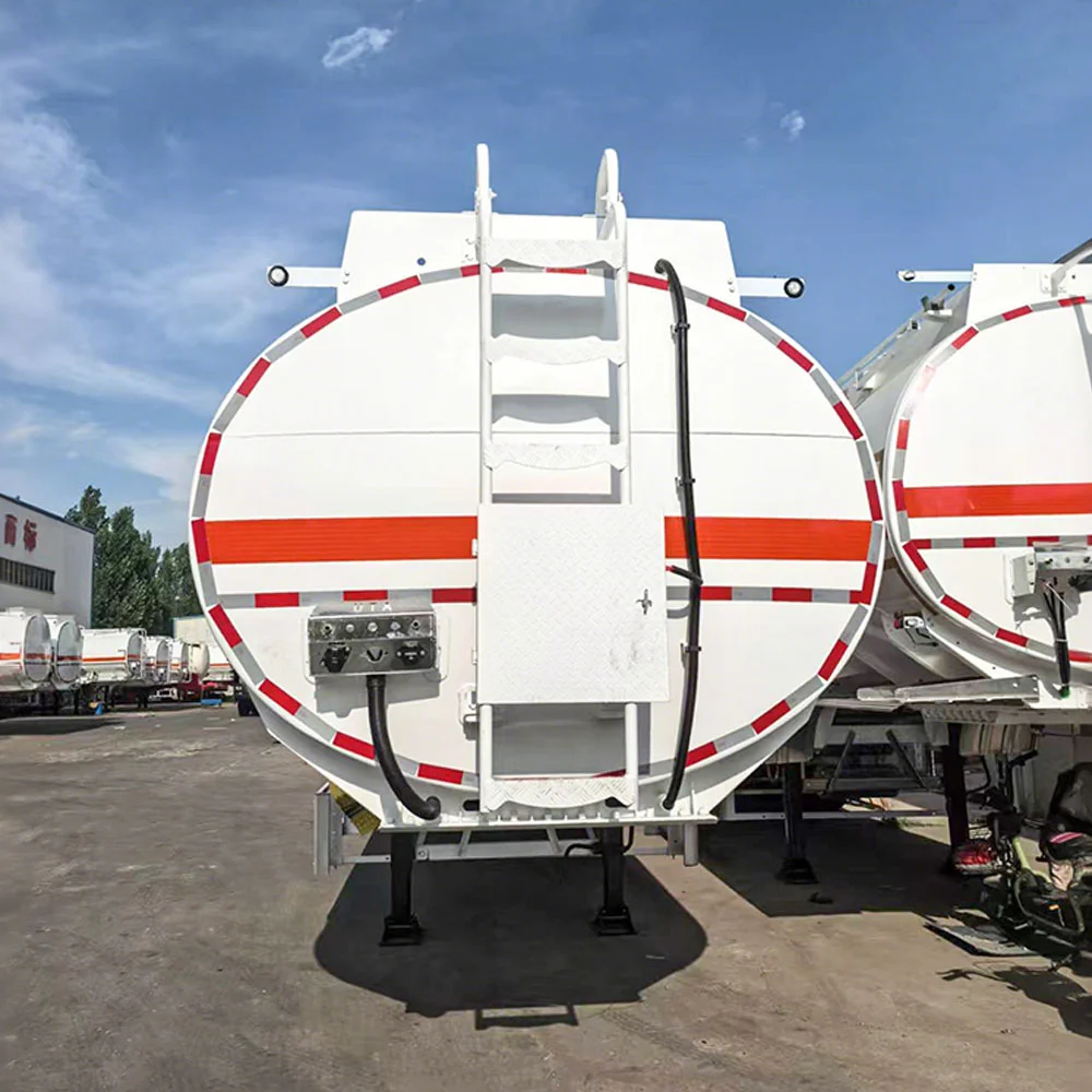 3 Axle 45,000L Carbon Steel Fuel Tanker Semi Trailer
