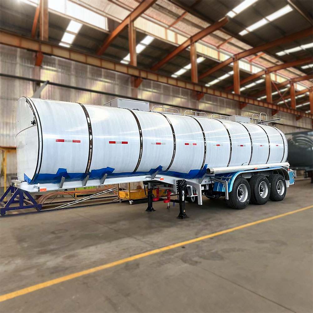3 Axle Stainless Steel Tanker Semi Trailer
