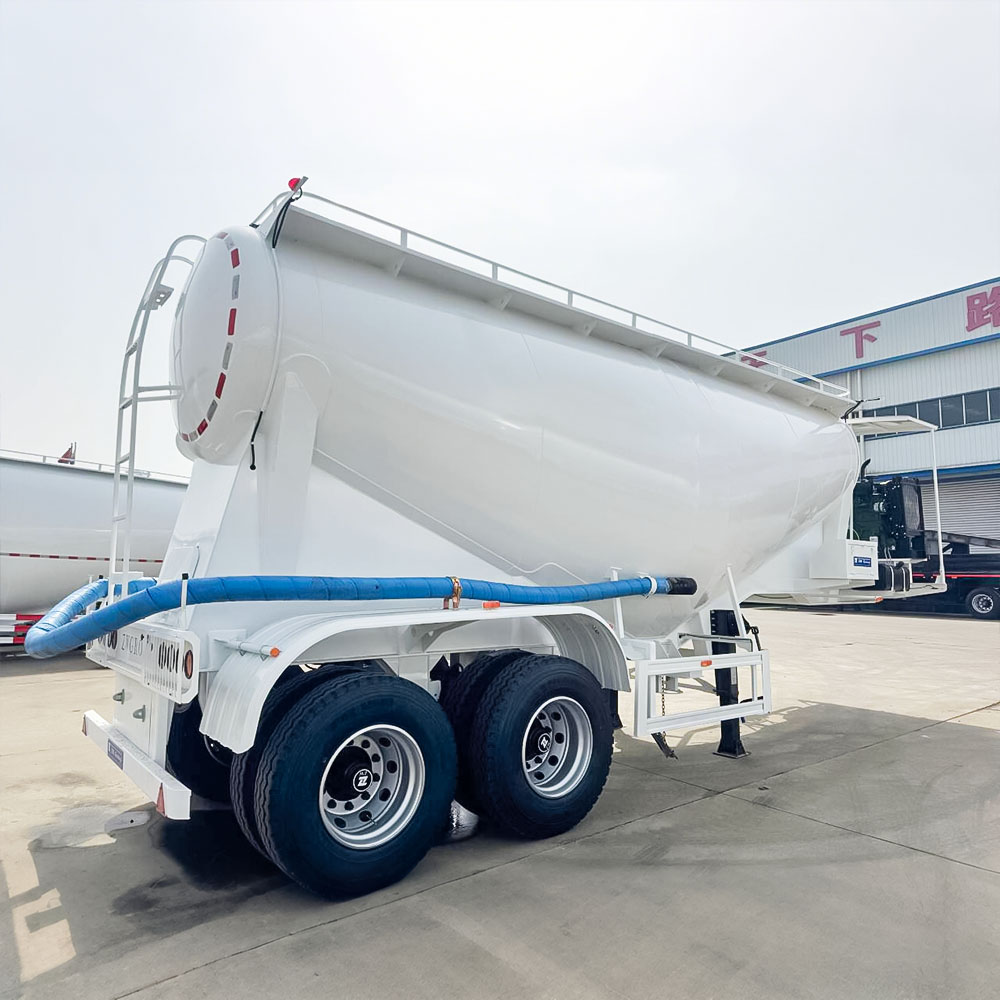 2 Axle 30T Bulk Cement Tanker Trailer
