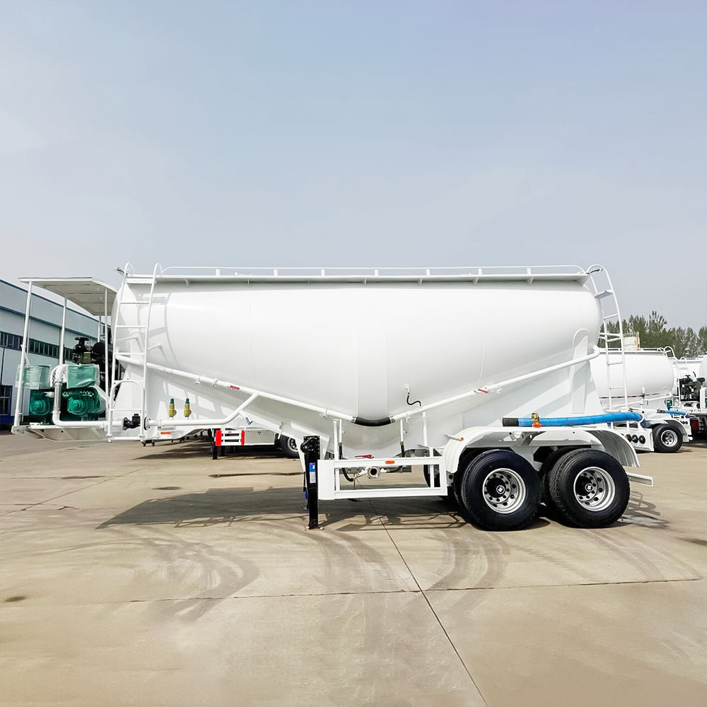 2 Axle 30T Bulk Cement Tanker Trailer