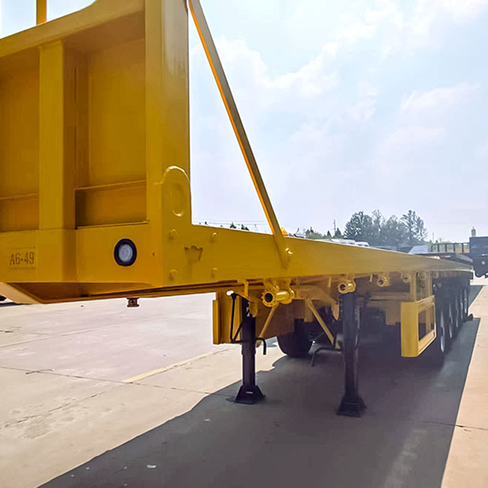Heavy Duty 5 Axle Flatbed Semi Trailer