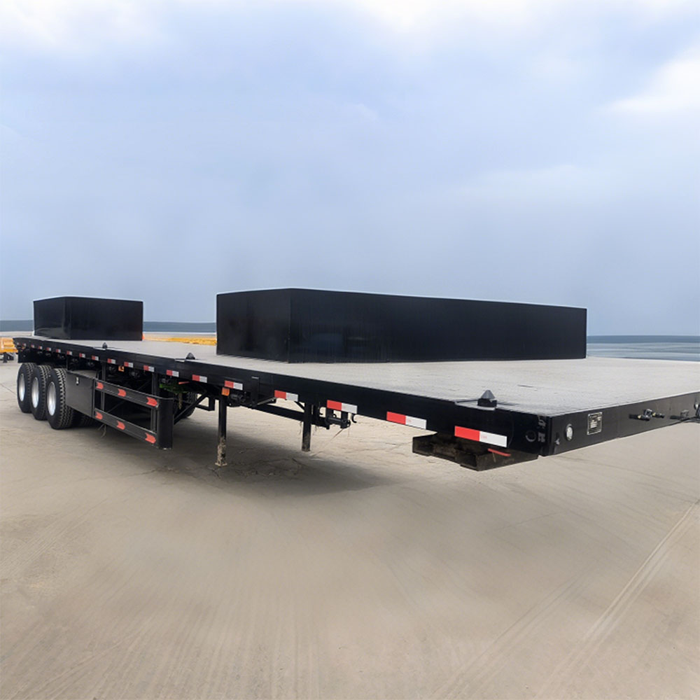 3 Axle Flatbed Semi Trailer